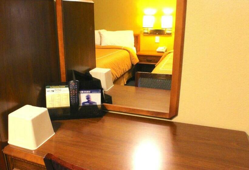 غرفه قياسيه سريرين مزدوجين, Echo Lodge