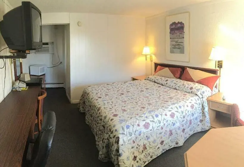 キングサイズベッドのスタンダードルーム, Economy Inn Bloomington