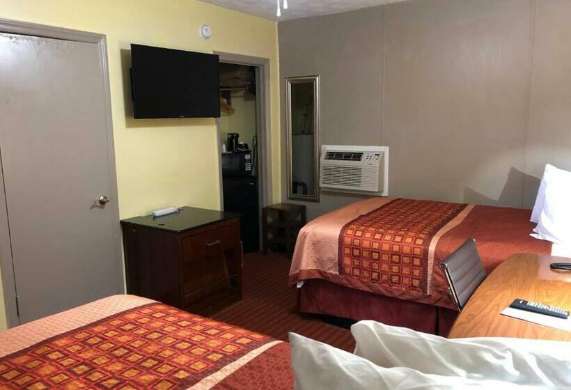 스탠다드 룸 더블 침대 2개, Ellijay Inn   Downtown Ellijay