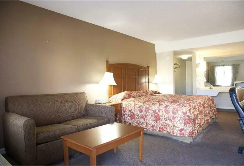キングサイズベッドのスタンダードルーム, Travelers Inn Elizabethton