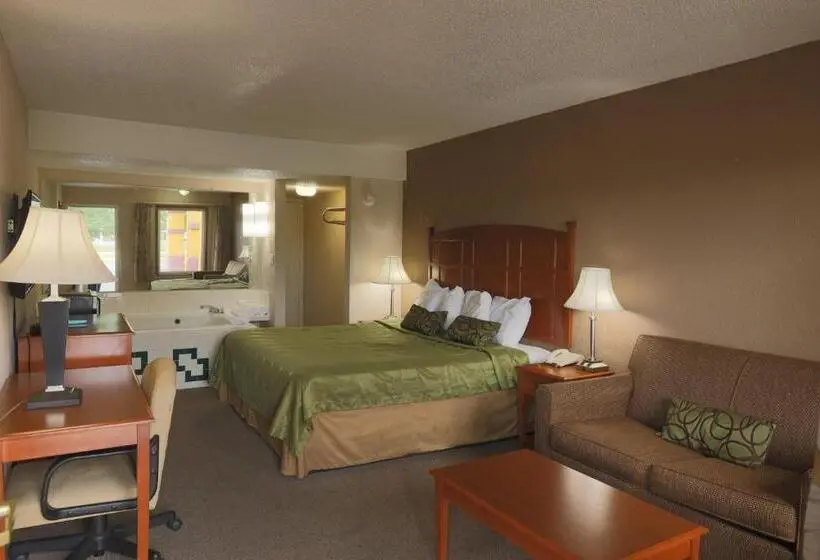 キングサイズベッドのスイートルーム, Travelers Inn Elizabethton