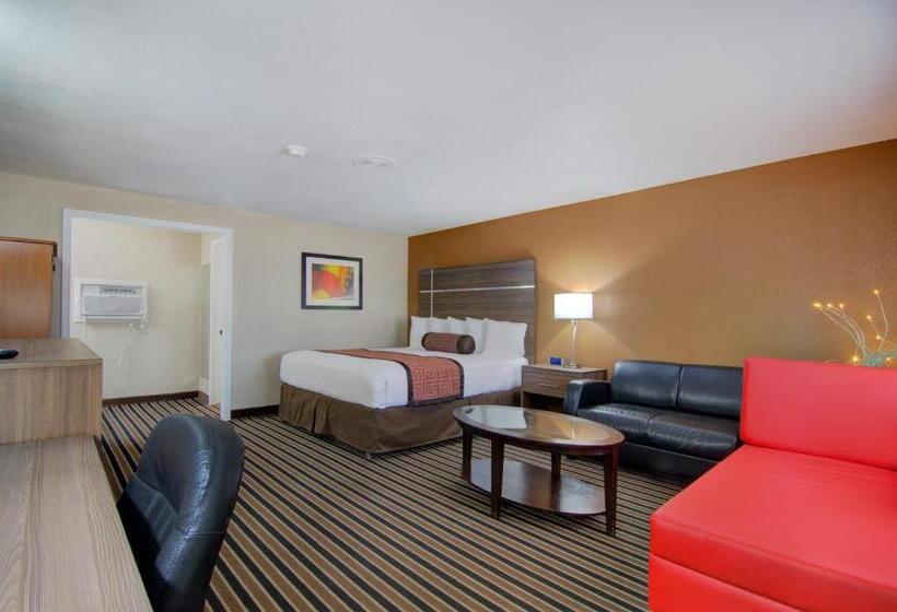 带大床的复式套间, Westbridge Inn & Suites