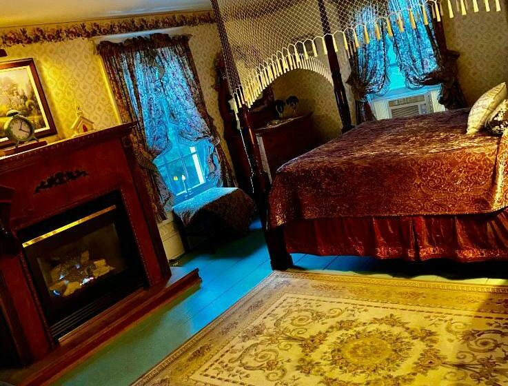 带按摩浴盆的套房, The Bella Ella Bed And Breakfast