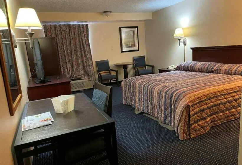 キングサイズベッドのスタンダードルーム, Budget Inn Temple Hills