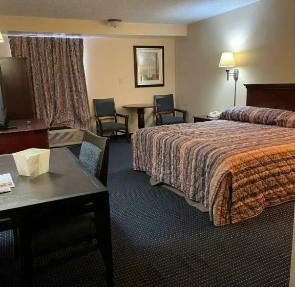 キングサイズベッドのスタンダードルーム, Budget Inn Temple Hills