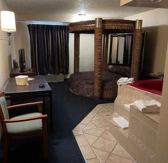 جناح مزود بجاكوزى, Budget Inn Temple Hills