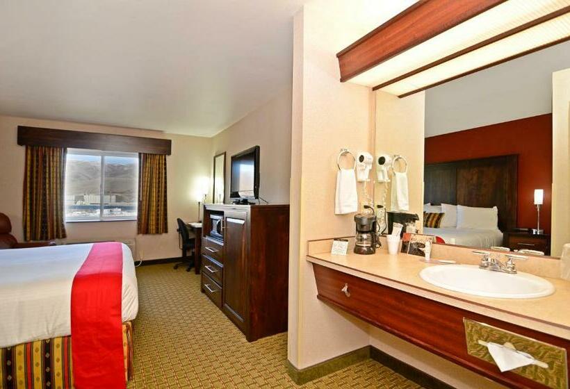 غرفه قياسيه سريرين مزدوجين, Inn America  Lewiston