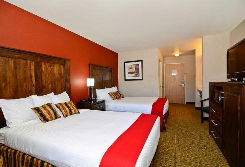 غرفه قياسيه سريرين مزدوجين, Inn America  Lewiston