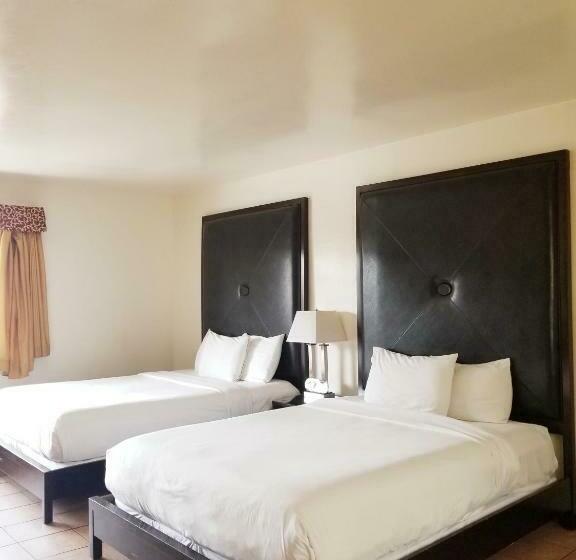 غرفه قياسيه سريرين مزدوجين, Casa Bella Inn Downtown La