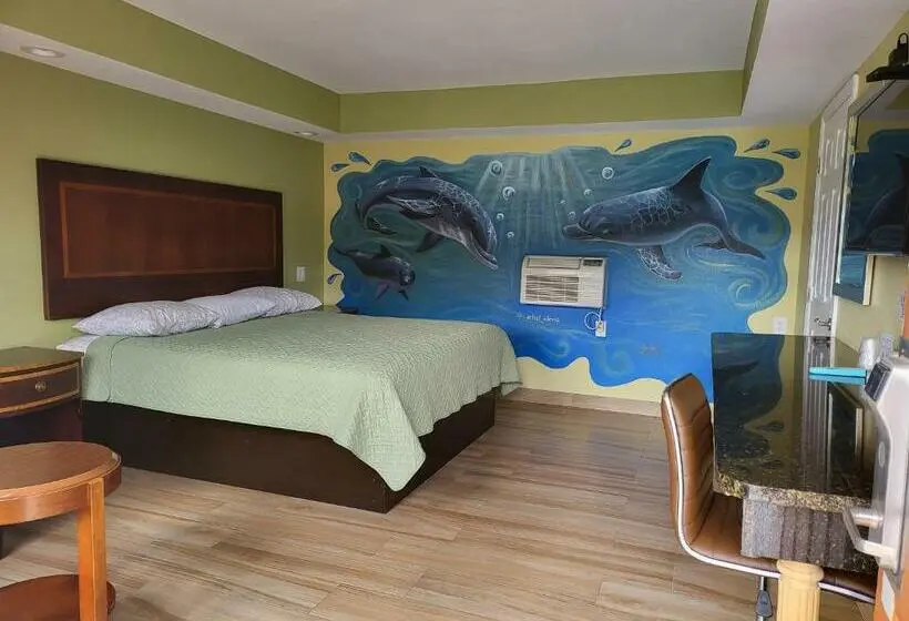 Standard-huone King-vuode, Travel Inn Of Riviera Beach