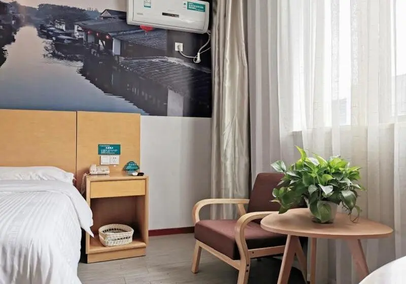 Standard-huone, Greentree Inn Jiangsu Suzhou International Film City South Jinshan Road Express