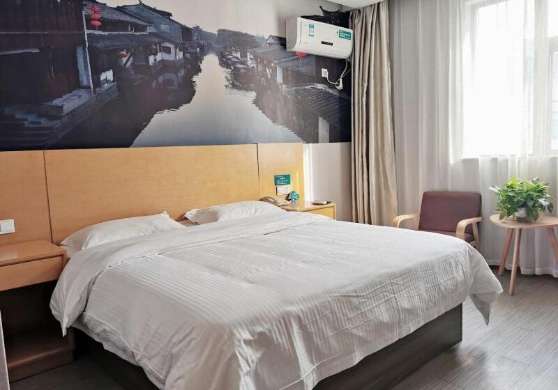 غرفة قياسية, Greentree Inn Jiangsu Suzhou International Film City South Jinshan Road Express