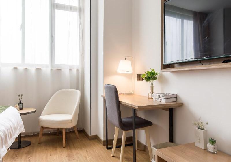 패밀리 룸, Greentree Inn Shanghai Zhoupu Town Xiupu Road Business