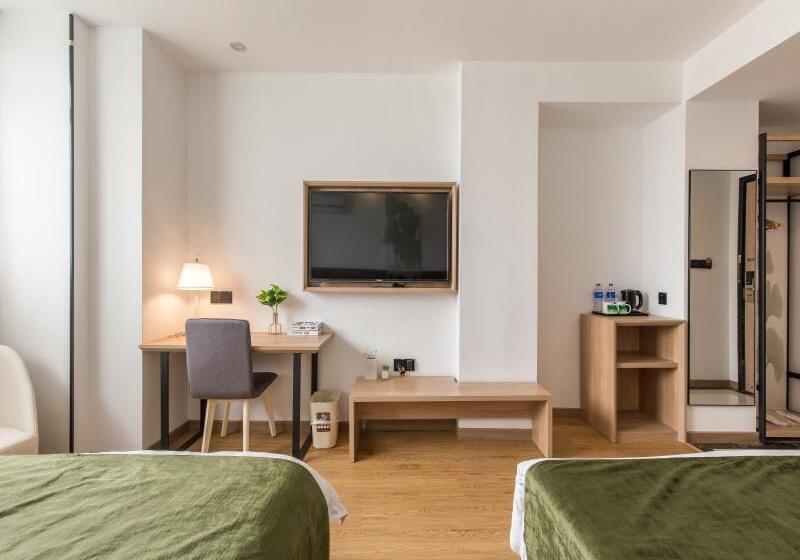 패밀리 룸, Greentree Inn Shanghai Zhoupu Town Xiupu Road Business