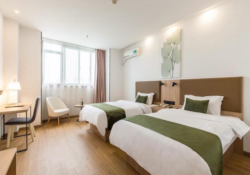 Семейный Номер, Greentree Inn Shanghai Zhoupu Town Xiupu Road Business