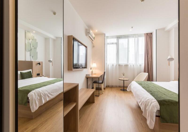 Номер бизнес-класса, Greentree Inn Shanghai Zhoupu Town Xiupu Road Business