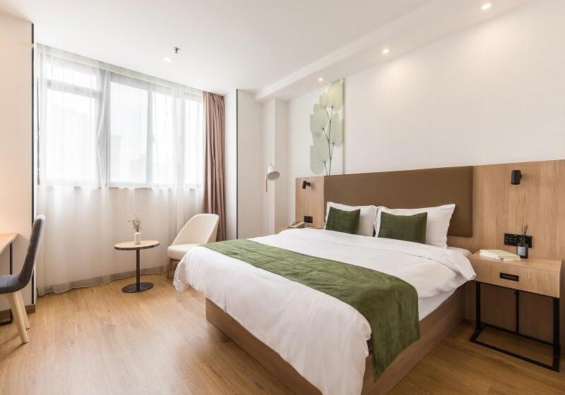 Номер бизнес-класса, Greentree Inn Shanghai Zhoupu Town Xiupu Road Business