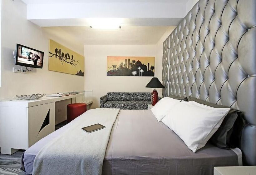 اتاق سوپریور چهار تخته, Happy Hotel Atelier Gardone Riviera Centro & Spa