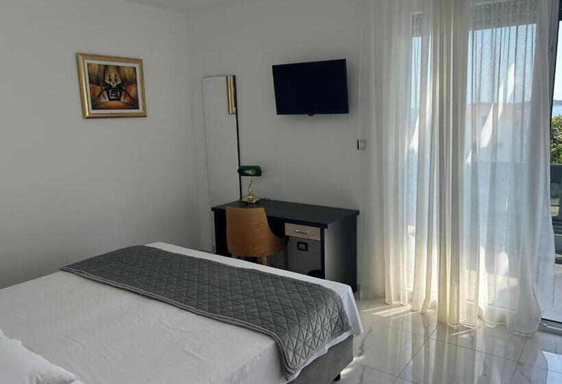 غرفة ديلوكس مطلّة علي البحر مزوَّدة بشُرفة, Villa Jane Inn