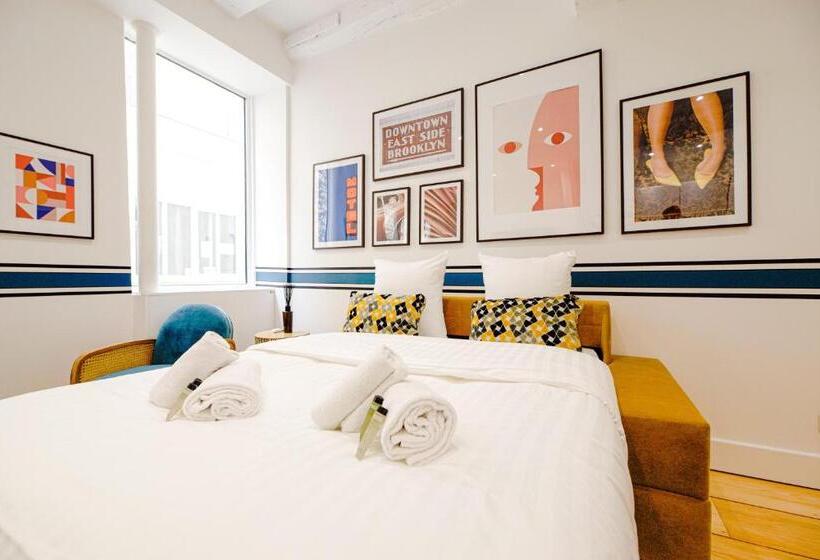 آپارتمان لوکس 1 خوابه, Kaza Bella   Haut Marais Modern Flat With Small Pool