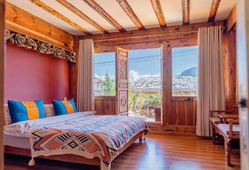 غرفة ديلوكس, Courtyard Shangri La 藏舍小院