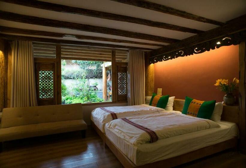 غرفة ديلوكس, Courtyard Shangri La 藏舍小院