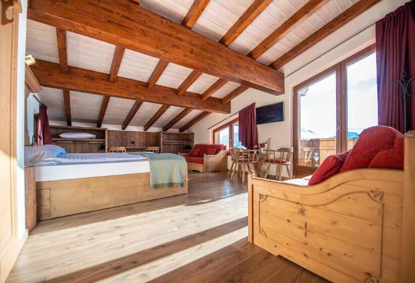Quarto Familiar Deluxe, Alpino Lodge Bivio