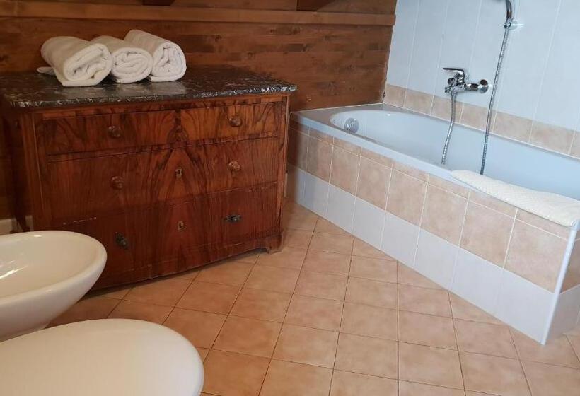 Habitaci�n Est�ndar Abuhardillada, Alpino Lodge Bivio