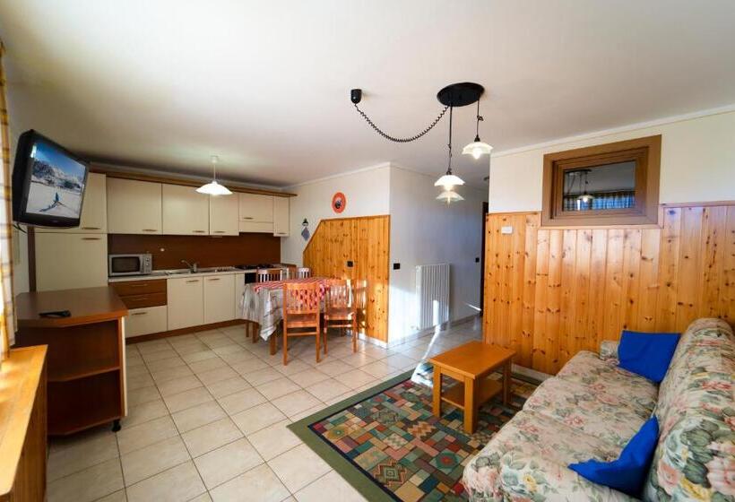 آپارتمان 1 خوابه همکف, Alpino Lodge Bivio