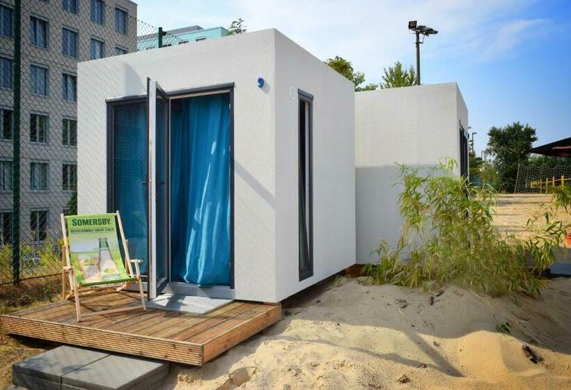 Standardzimmer mit Doppelbett, Club Lodges Berlin Mitte