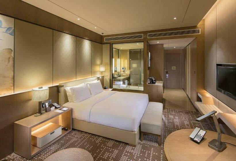 이그제큐티브 룸 킹사이즈 침대, Doubletree By Hilton Hotel Xiamen   Haicang