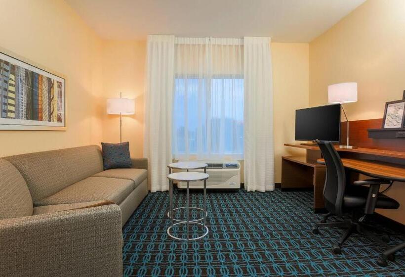 带大床的套房, Fairfield Inn & Suites By Marriott Cuero