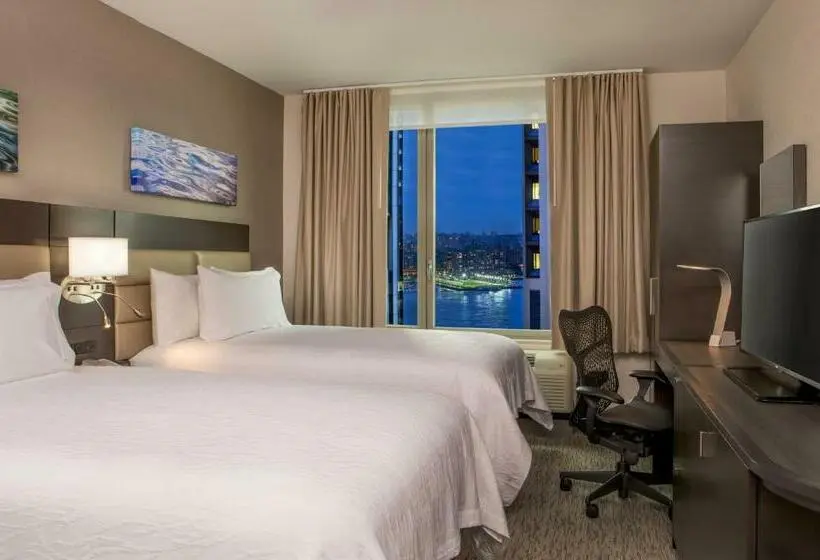 اتاق استاندارد با 2 تخت دوبل, Hilton Garden Inn Nyc Financial Center/manhattan Downtown