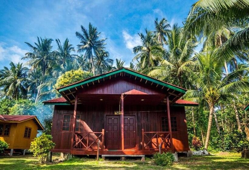 غرفة عائلية مطلّة علي الحديقة, Juara Beach Resort