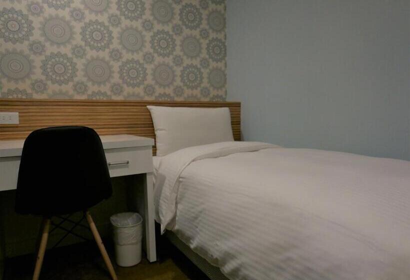 اتاق پایه با سرویس بهداشتی مشترک, 泊居旅店二館 Oursinn Hotel 2