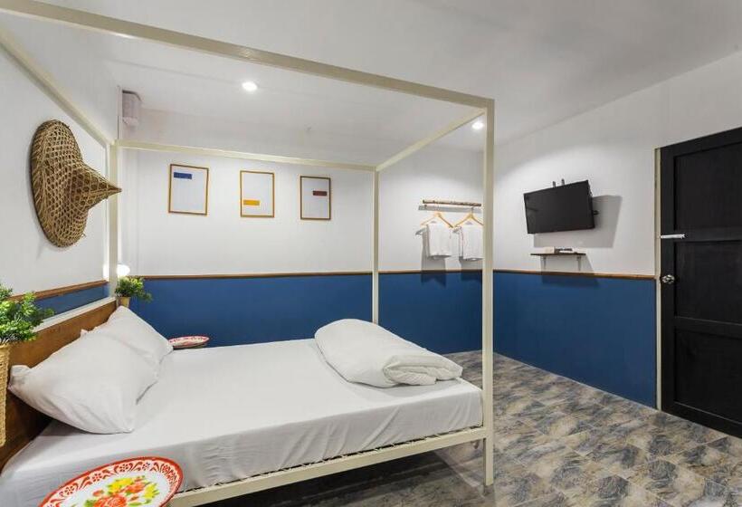 غرفة ديلوكس, Stockhome Hostel Ayutthaya