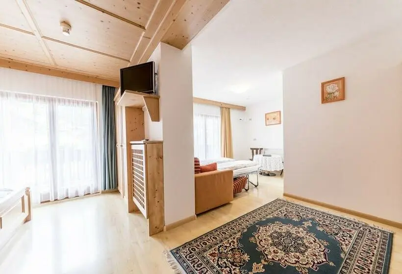 اتاق استاندارد چهار تخته, Garni Hotel Residence Diamant