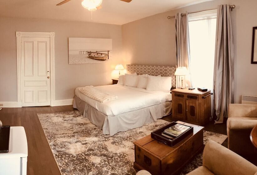 غرفة قياسية سرير مزدوج مطلة على البحر, Treadwell Inn