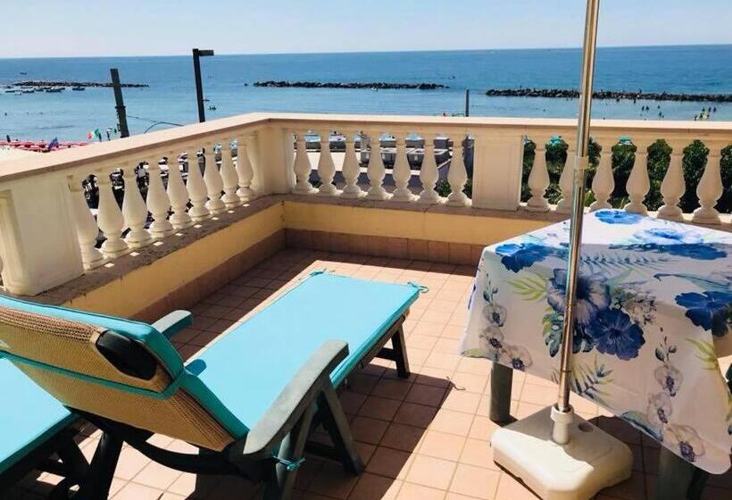 스탠다드 발코니 룸 바다 전망, Villino Gregoraci Relais