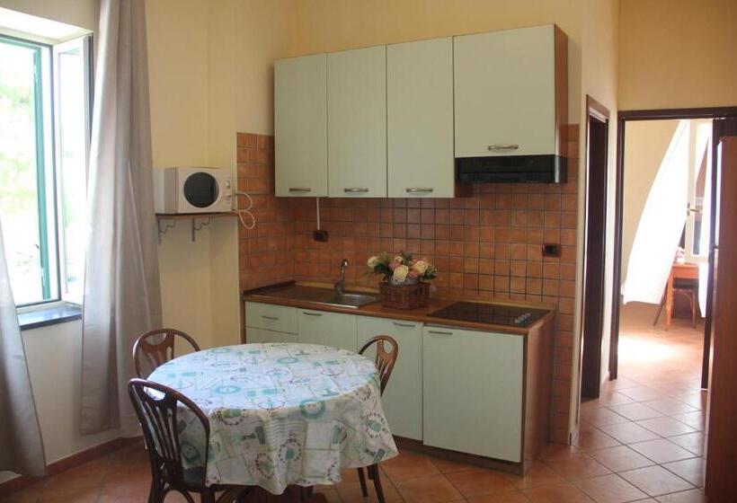 침실 1개 바다 전망 아파트, Villino Gregoraci Relais