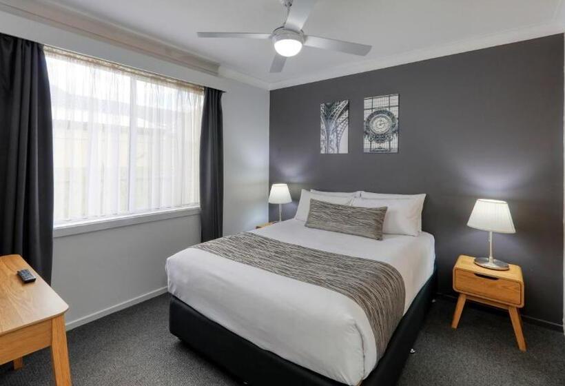 شقة غرفة نوم واحدة بالطابق الأرضى, Colonial Motel & Apartments