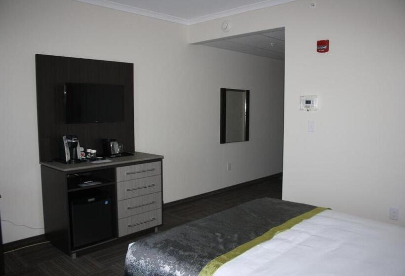 חדר סטנדרט מותאם לאדם עם מוגבלויות, Crossroads Inn & Suites