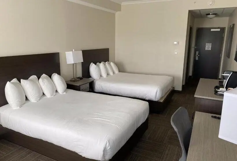 ２ダブルベッドのスタンダードルーム, Crossroads Inn & Suites
