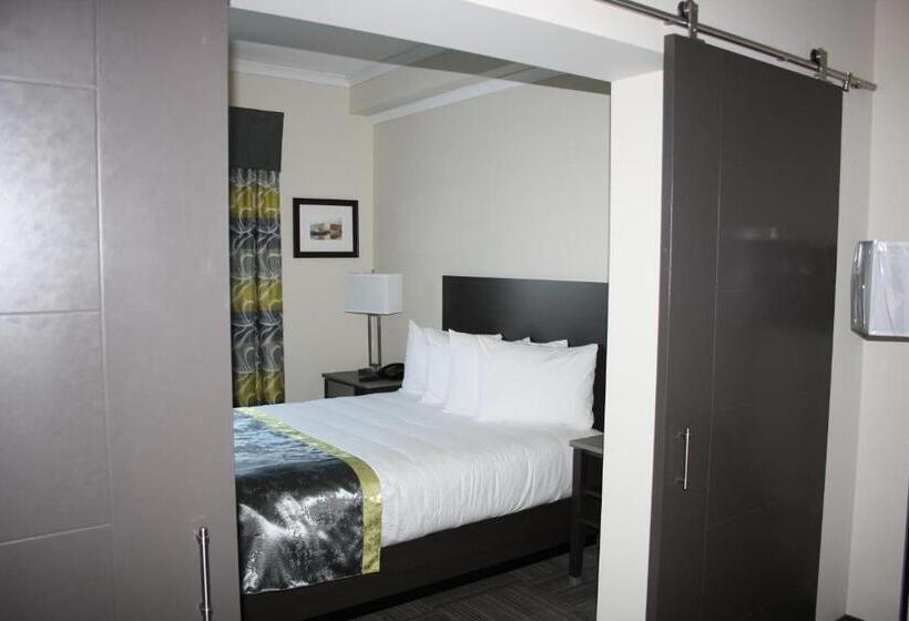 סוויטה עם ג'קוזי, Crossroads Inn & Suites