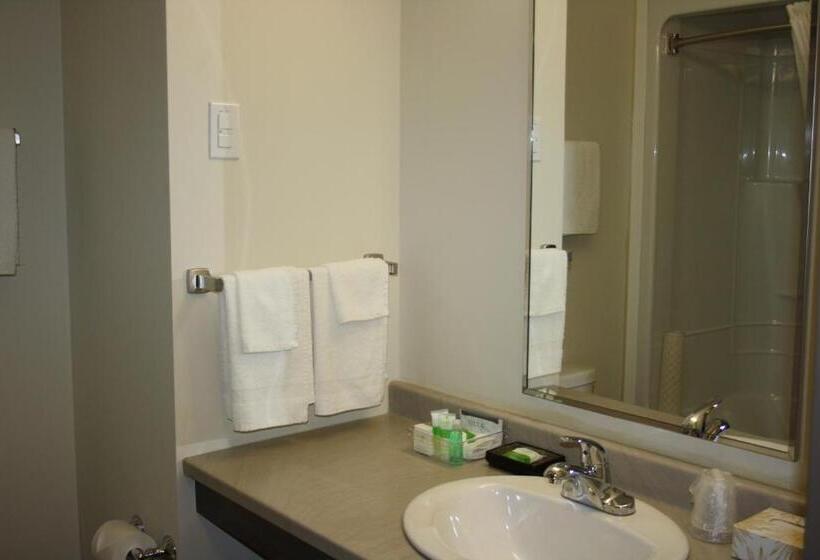 מיטת קינג בסוויטה, Crossroads Inn & Suites