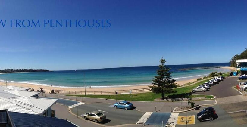 2침실 펜트하우스 아파트, Beachhouse Mollymook