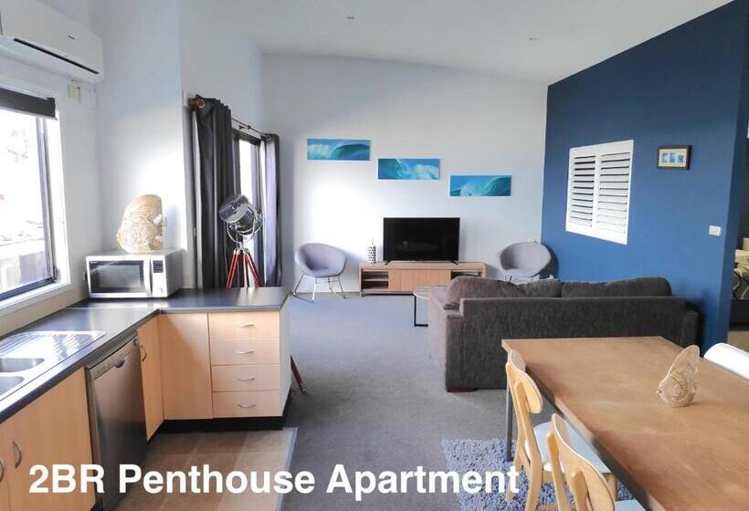 דירת פנטהאוז 2 חדרי שינה, Beachhouse Mollymook