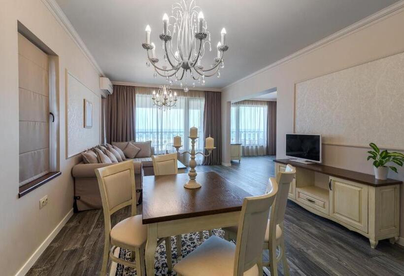 침실 1개 바다 전망 아파트, Sunny Castle Hotel All Inclusive And Free Parking