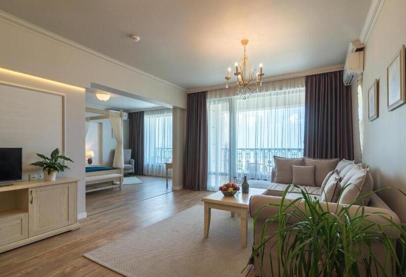 침실 1개 바다 전망 아파트, Sunny Castle Hotel All Inclusive And Free Parking