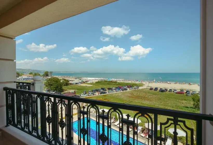 オーシャンビュースタンダードルームバルコニー付き, Sunny Castle Hotel   All Inclusive And Free Parking